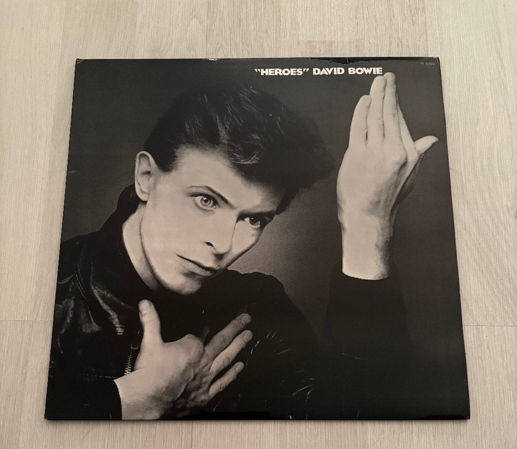 David Bowie - "Heroes" (UK, Italian Labels), Cd's en Dvd's, Ophalen of Verzenden, Gebruikt, 12 inch, Poprock