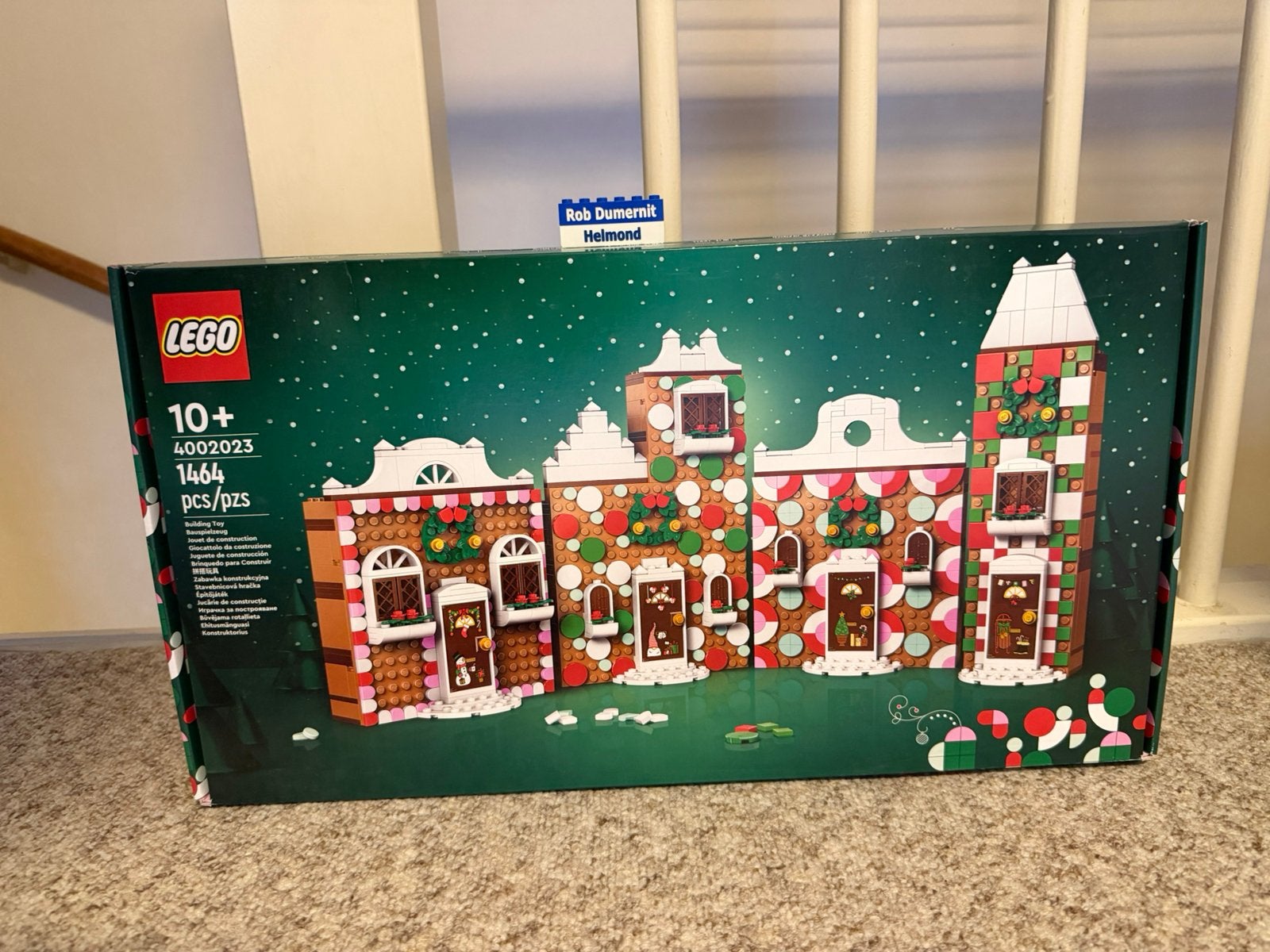 Lego 4002023; Employee Exclusive, Gingerbread House, Overige thema's, Lego, Nieuw, Ophalen of Verzenden