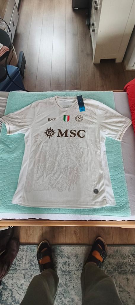 Napoli uitshirt 25-26 maat xxl, Sport en Fitness, Voetbal, Groter dan maat XL, Ophalen of Verzenden, Nieuw, Shirt
