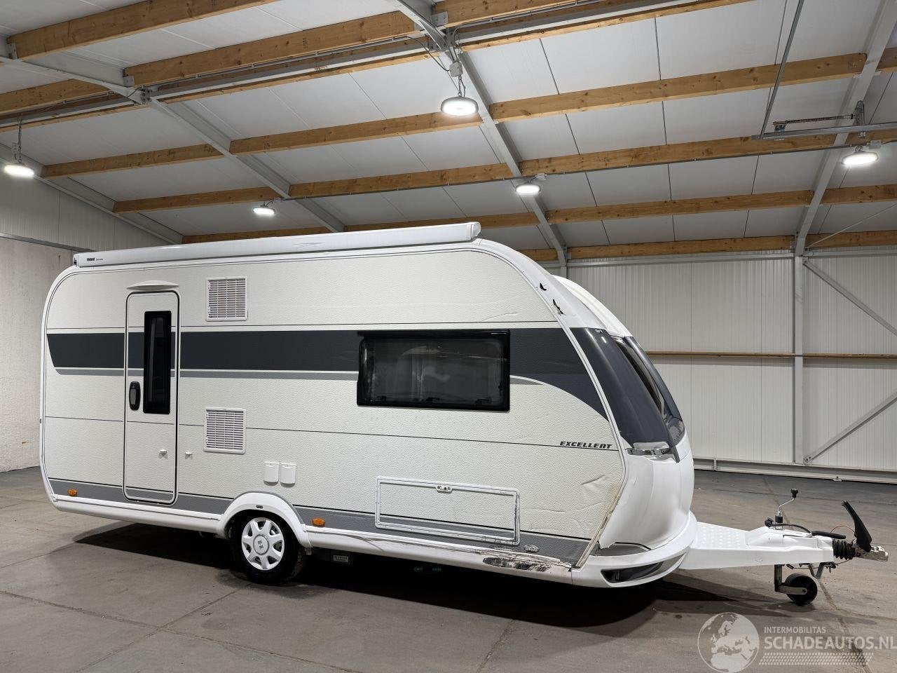 Hobby Excellent 460 SL Luiffel Mover ALS NIEUW (bj 2025), Caravans en Kamperen, Mover, Hobby, Bedrijf, 1000 - 1250 kg