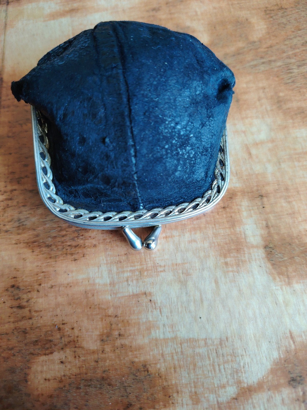 Oma's knippie, Ophalen of Verzenden, Gebruikt, Zwart, Leer