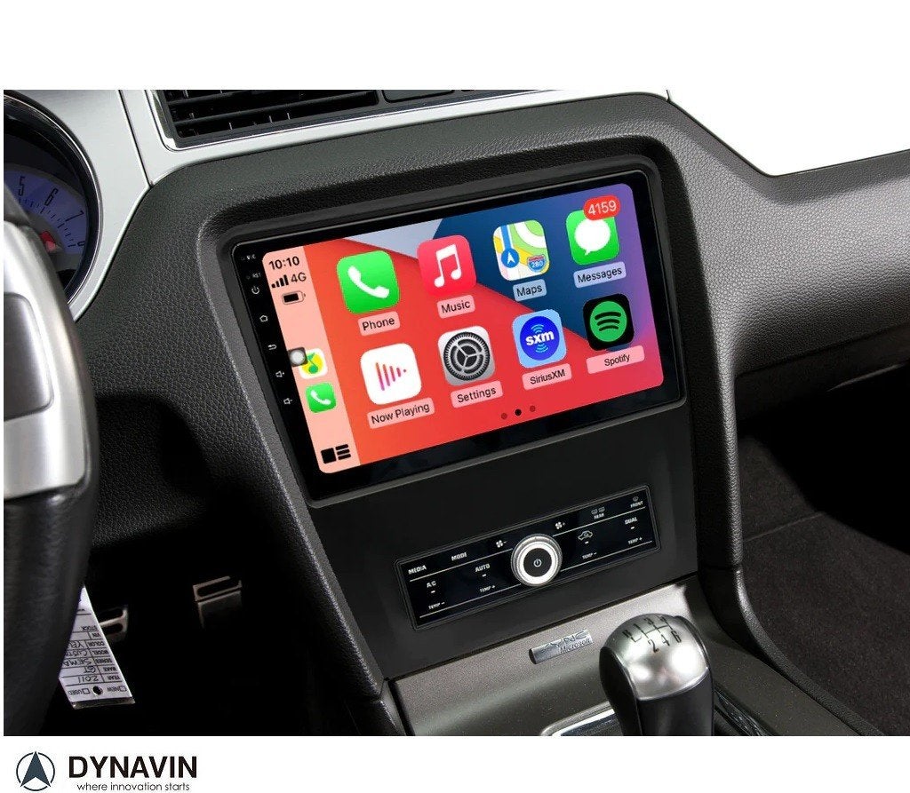 navigatie ford mustang 2010-2014 carplay android auto usb