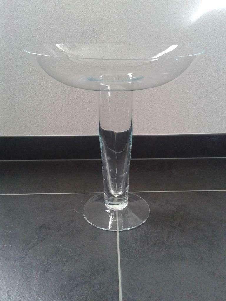 Zeer aparte vaas van glas, Eyecatcher, ZGAN!, Ophalen, Overige kleuren, Minder dan 50 cm, Glas