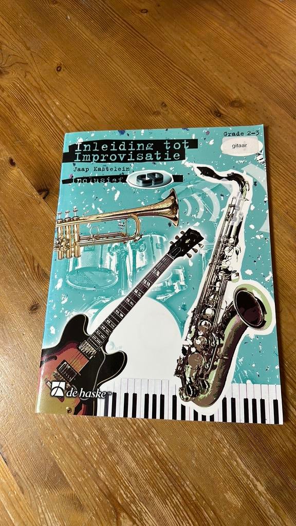 Gitaar grade 2-3 improvisatie +cd, Ophalen of Verzenden, Les of Cursus, Gitaar