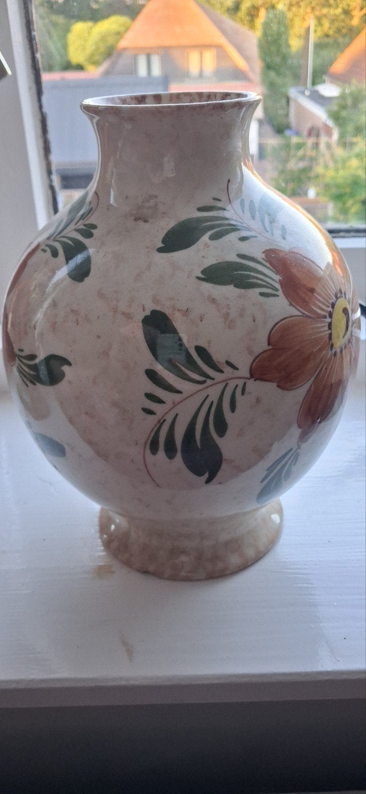 Mooie vaas, bloemen, Ophalen