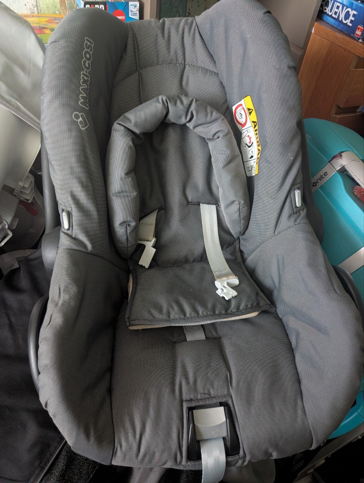 Maxi cosi, Ophalen, Autogordel, Zo goed als nieuw, 0 t/m 13 kg