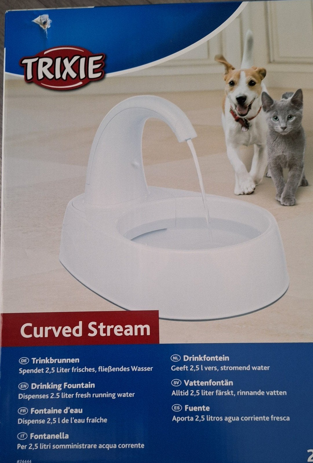 Drinkbak/fonteintje hond, kat, vogel., Ophalen