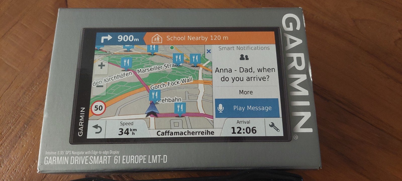 Garmin DriveSmart 61 LMT-D GPS Navigatiesysteem, Ophalen of Verzenden, Gebruikt