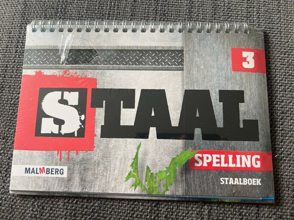 Staal groep 3 spelling staalboek, Boeken, Ophalen of Verzenden, Zo goed als nieuw, Overige niveaus, Nederlands