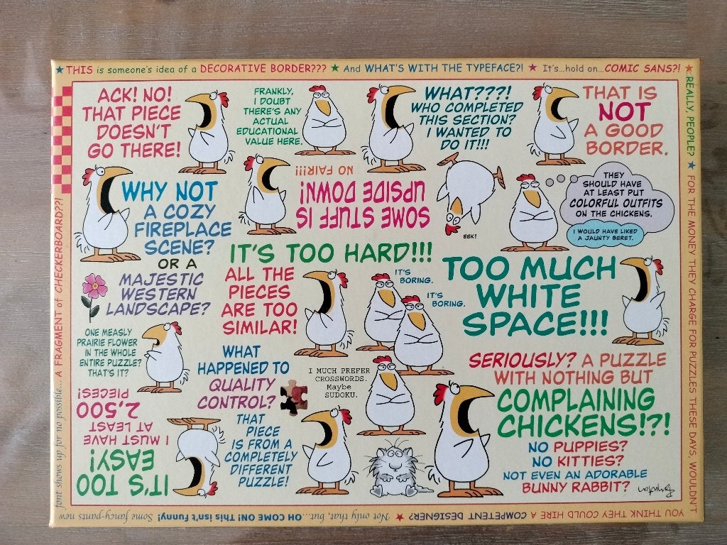 Puzzel Sandra Boyton, Hobby en Vrije tijd, Ophalen, 500 t/m 1500 stukjes, Zo goed als nieuw, Legpuzzel