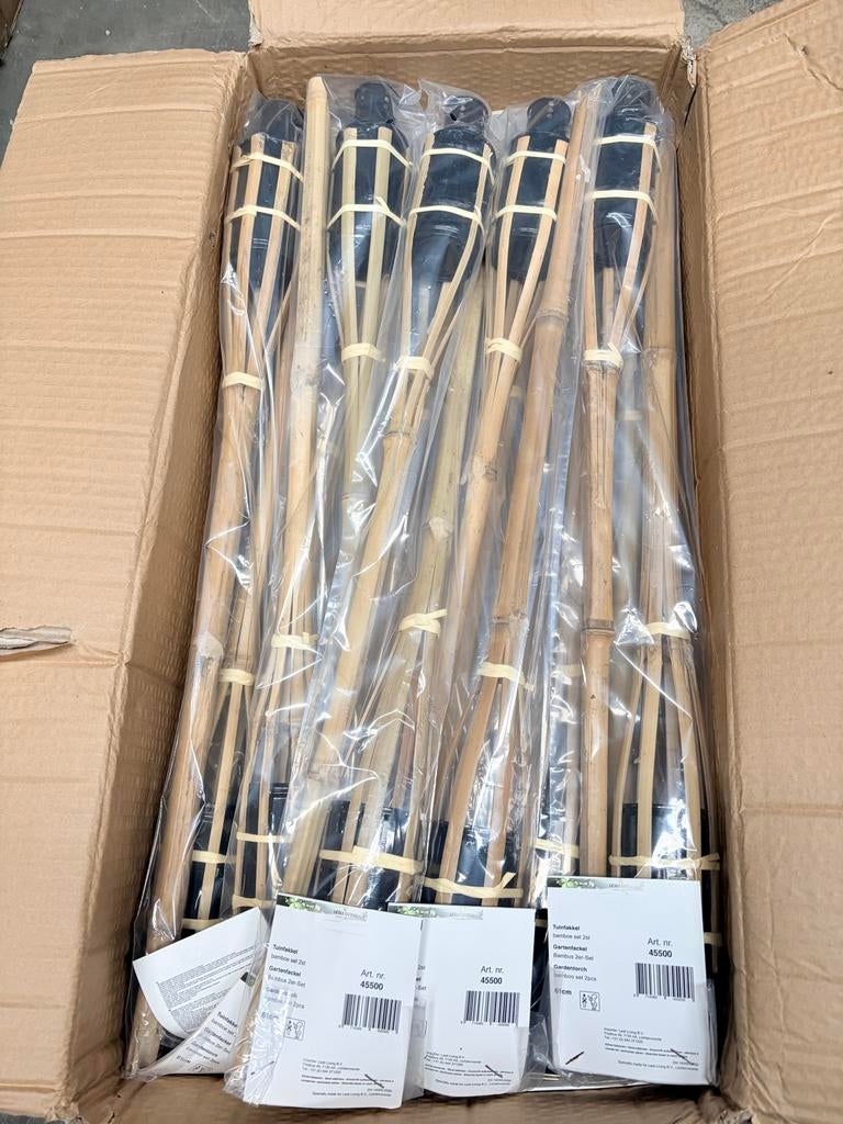 Nieuwe Bamboe Tuinfakkels, Ophalen, Nieuw