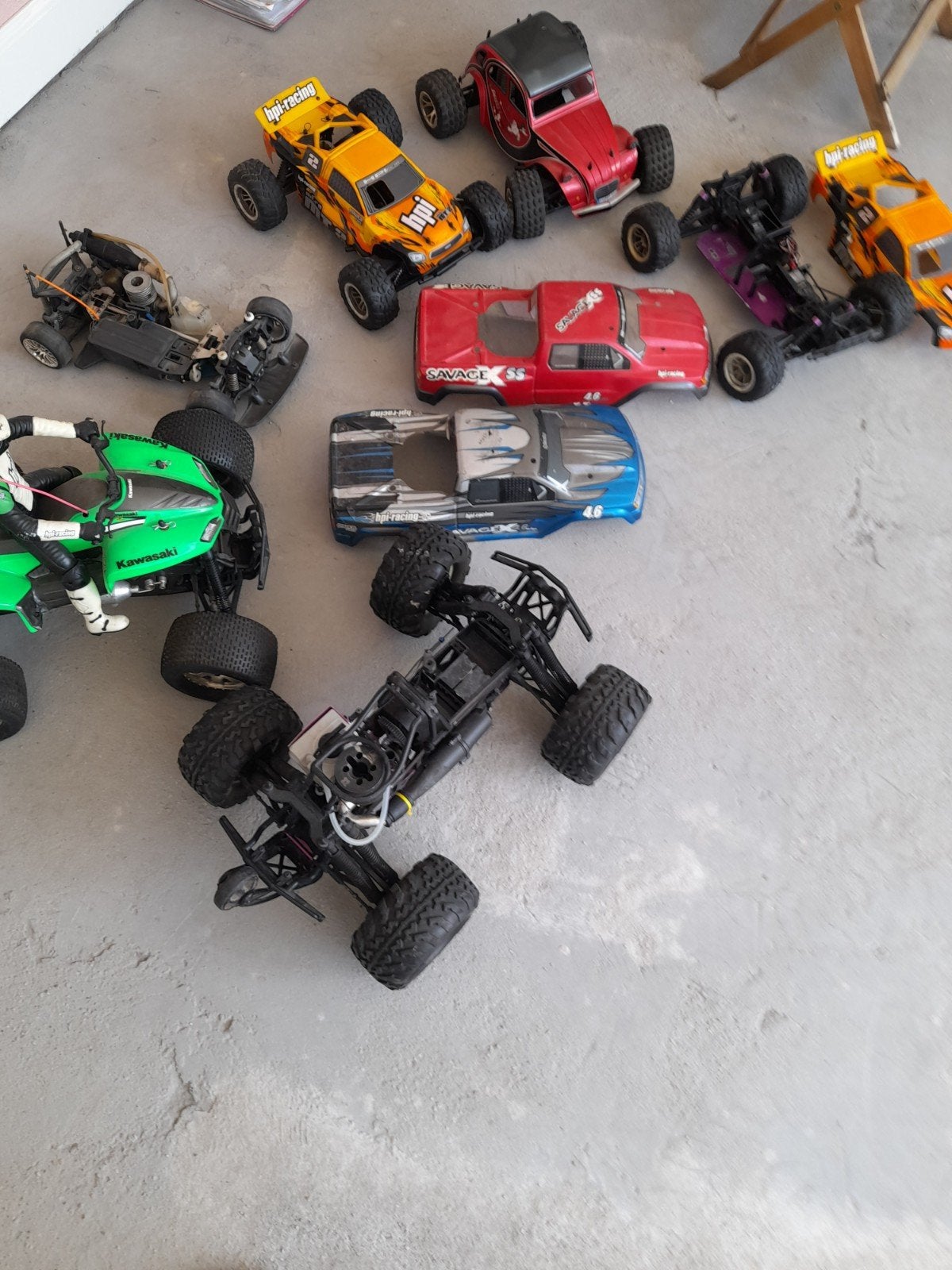 RC Auto's en onderdelen - Diverse modellen, Gebruikt, Auto offroad, Overige schalen, Overige typen