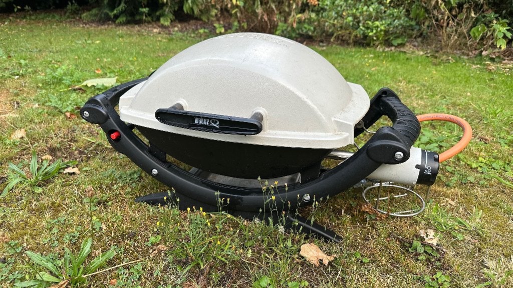 Weber Q100 gasbarbecue - Compact en draagbaar, Ophalen, Gebruikt, Weber