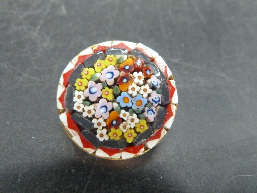 Micro mozaiek broche, Ophalen of Verzenden, Nieuw, Minder dan 4 cm, Overige materialen