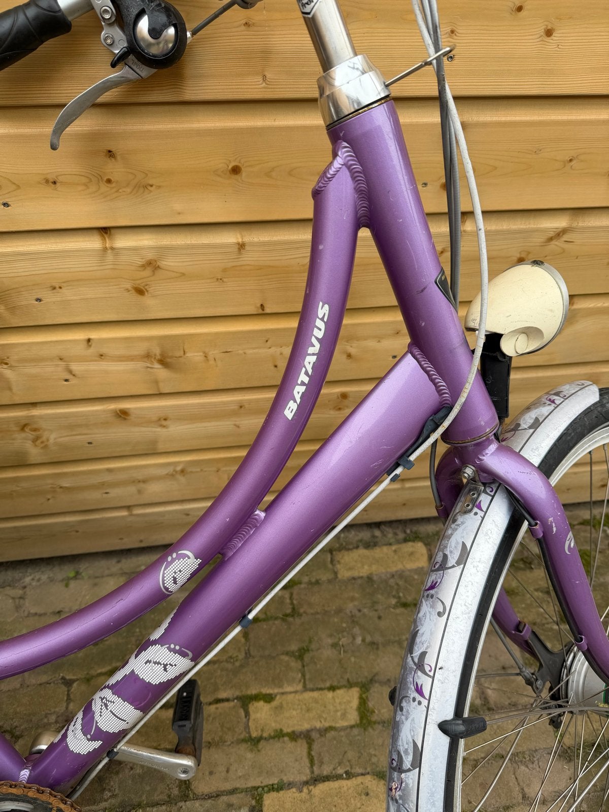 Opknap Batavus Diva damesfiets - paars, Ophalen, Gebruikt, Batavus
