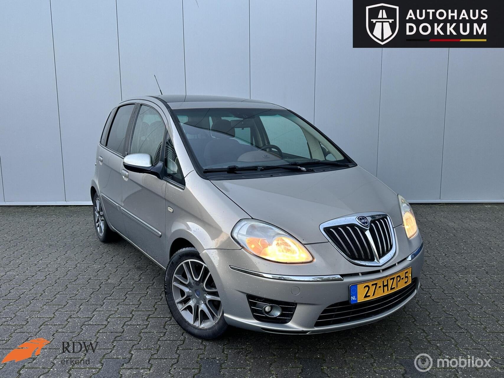 INRUIL KOOPJE: Lancia Musa Leder/Pano/PDC/Cruise/APK 10/2027, Auto's, Voorwielaandrijving, 15 km/l, Gebruikt, 400 kg