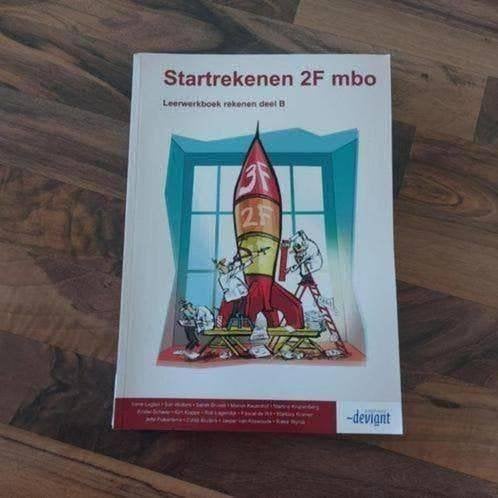 Startrekenen 2F mbo, Leerwerkboek tekenen deel B, Ophalen of Verzenden, Gelezen, Overige niveaus, Nederlands