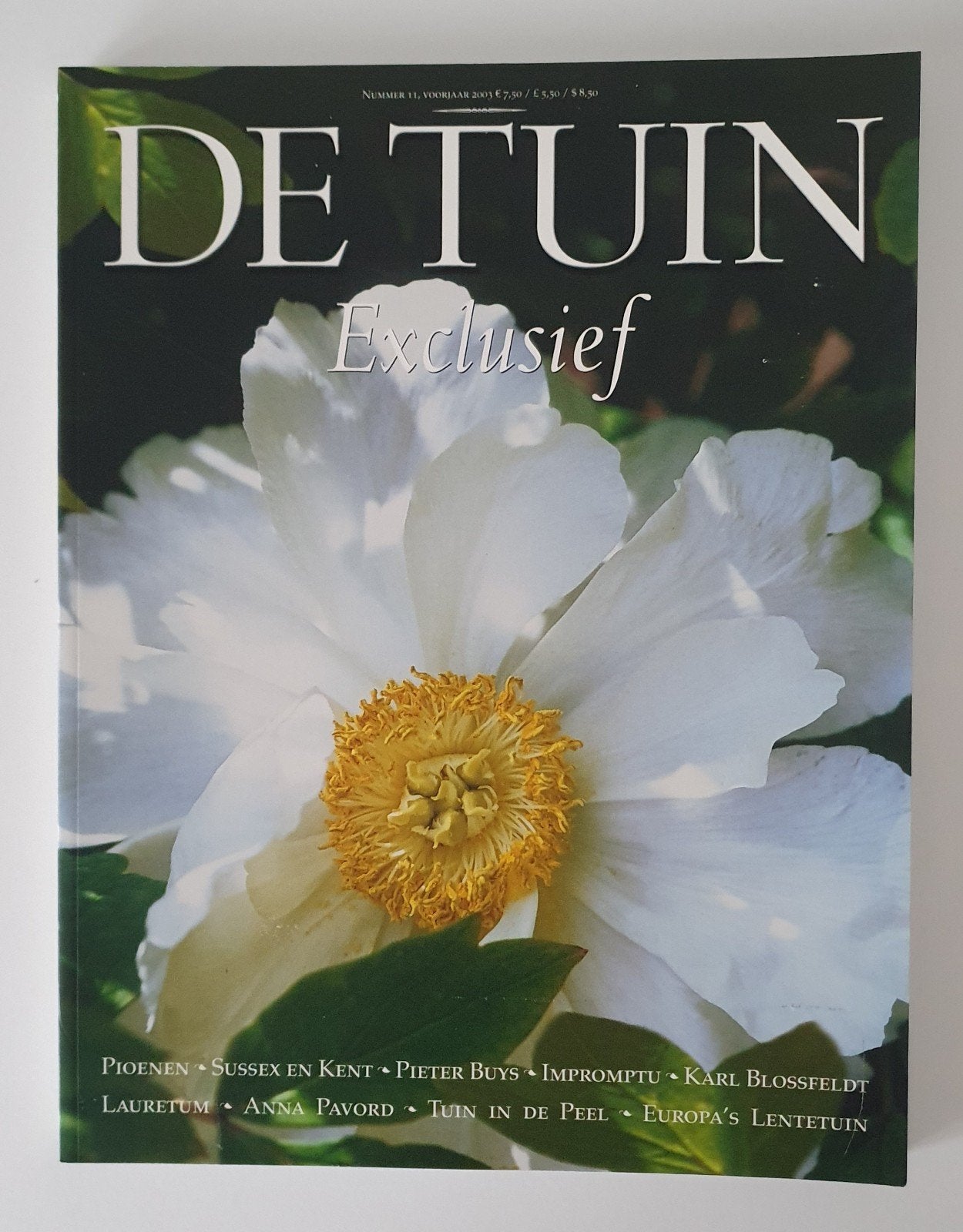 De Tuin Exclusief nr 11 voorjaar 2003, Boeken, Ophalen of Verzenden, Tuinieren en Tuinplanten