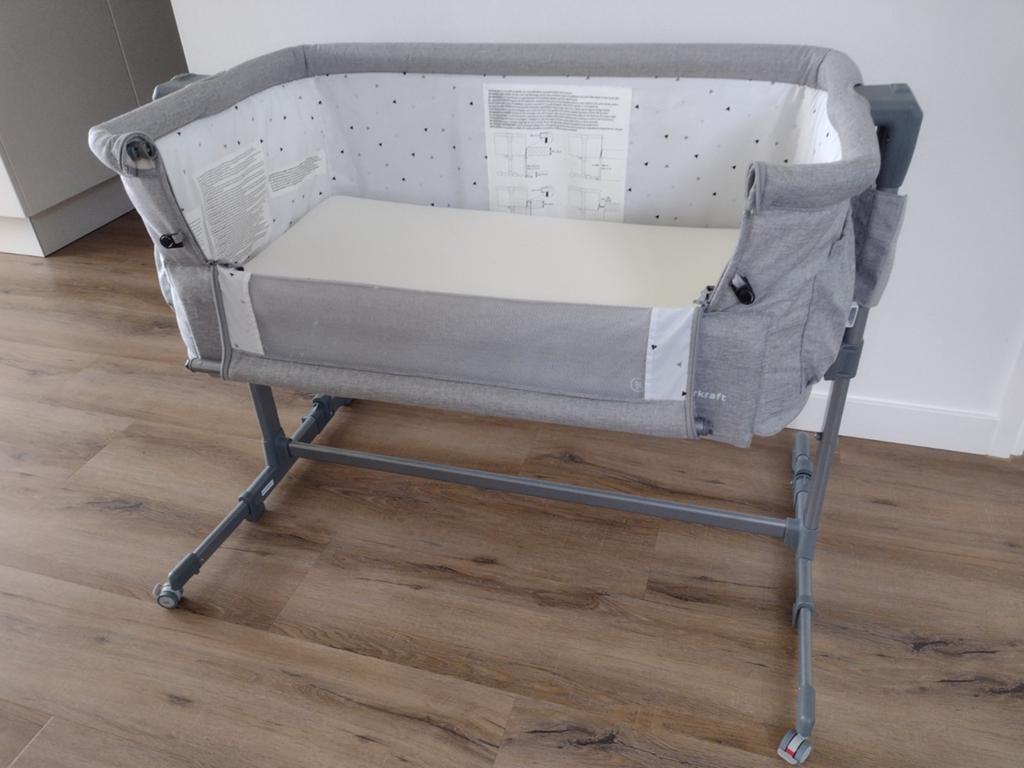 Kinderkraft co-sleeper/wieg - in hoogte verstelbaar, Ophalen, Gebruikt, Wieg