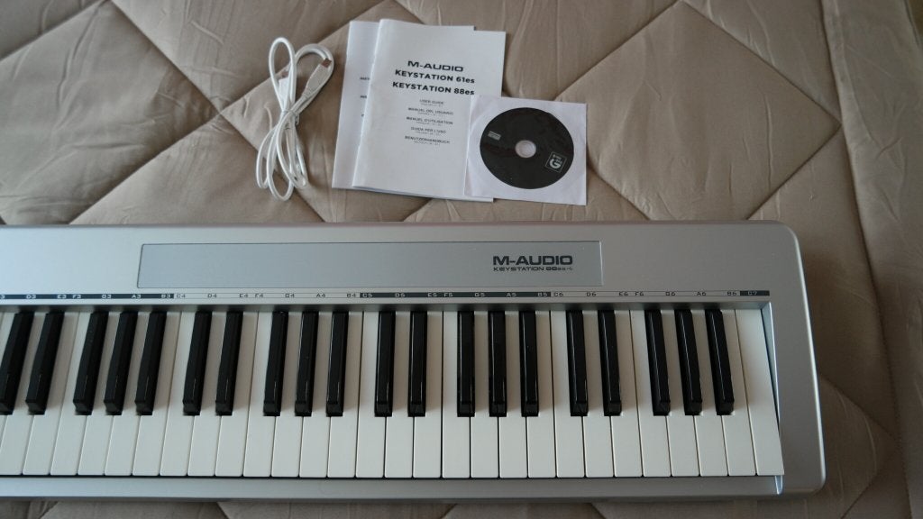 M-Audio Keystation 88ES midi keyboard - nieuw, 88 toetsen, Nieuw, Midi-aansluiting, Ophalen
