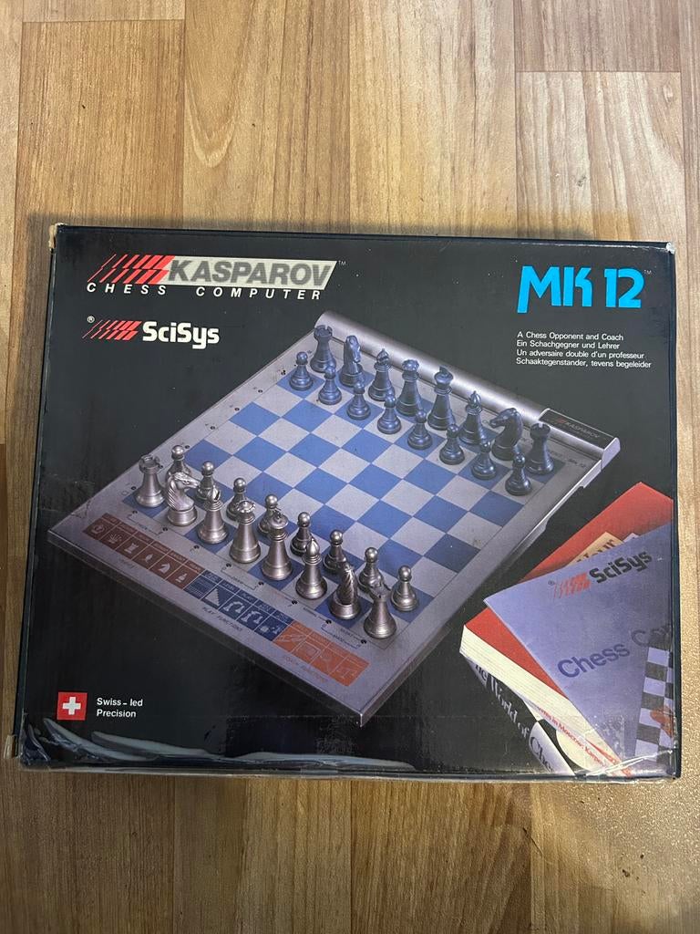 SciSys Kasparov MK 12 schaakcomputer, Ophalen of Verzenden, Zo goed als nieuw