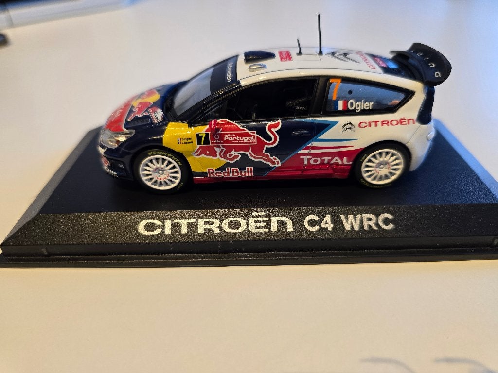 Citroen C4 wrc Ogier 1/43, Hobby en Vrije tijd, Modelauto's | 1:43, Ophalen of Verzenden, Gebruikt, Auto, Norev