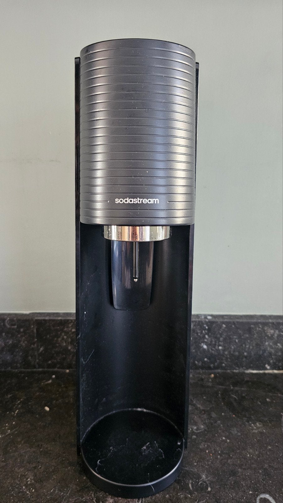 Sodastream Terra zwart, Ophalen of Verzenden, Gebruikt