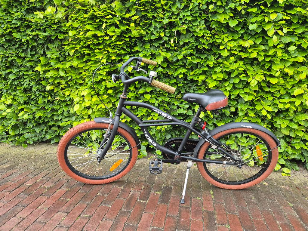 2 cycle jongensfiets 20 inch, Fietsen en Brommers, Fietsen | Jongens, Terugtraprem, Gebruikt, Handrem, 20 inch
