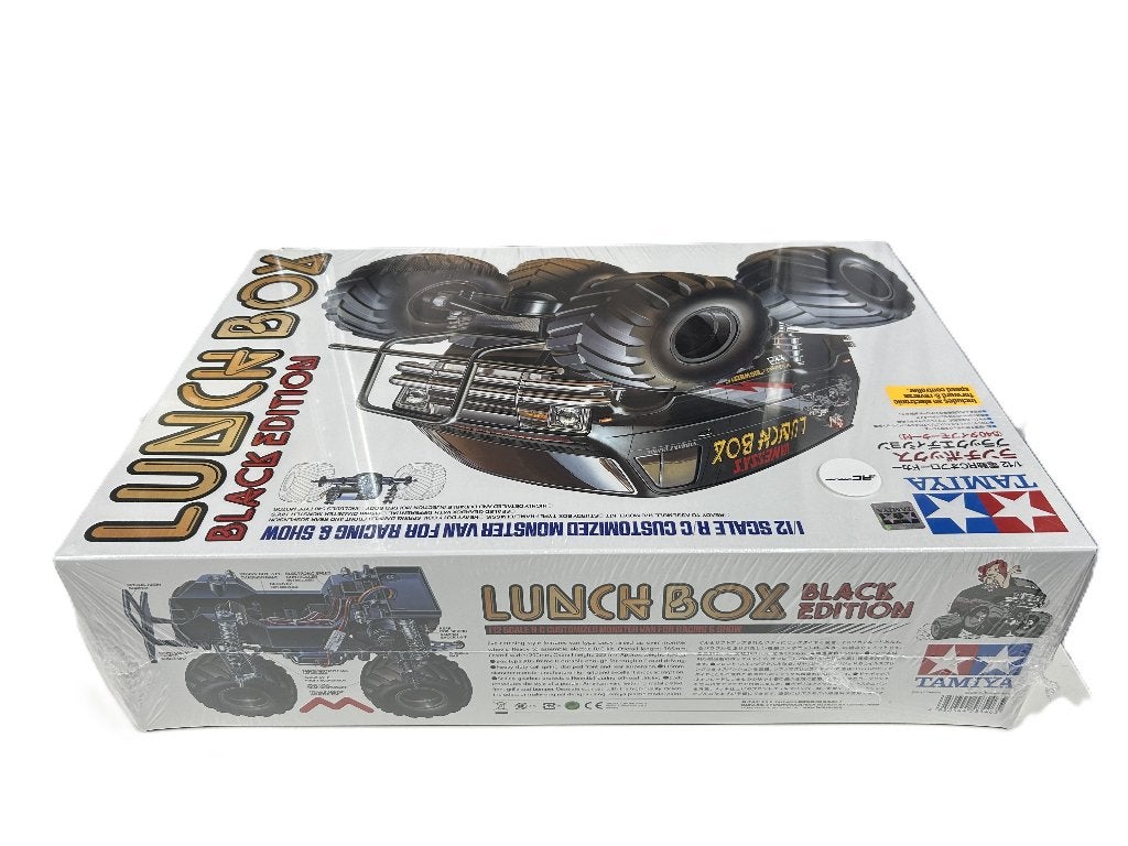 Tamiya 58546 1/12 Lunchbox Black Edition, Elektro, Auto offroad, Nieuw, Ophalen of Verzenden