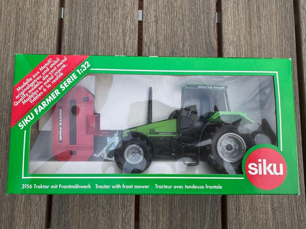 Siku 3156 Deutz-Fahr tractor in zeer goede staat, Hobby en Vrije tijd, Modelauto's | 1:32, Ophalen of Verzenden, Zo goed als nieuw