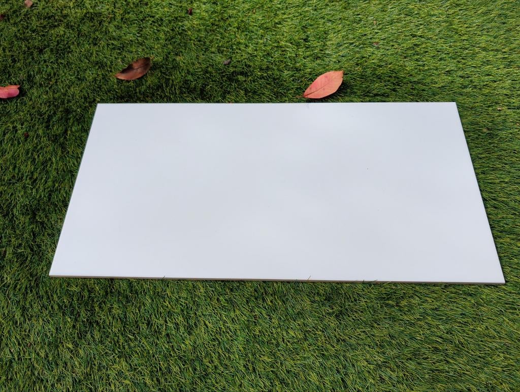 Tegel 30x60 mat wit, Ophalen, Nieuw, Overige materialen, Overige typen