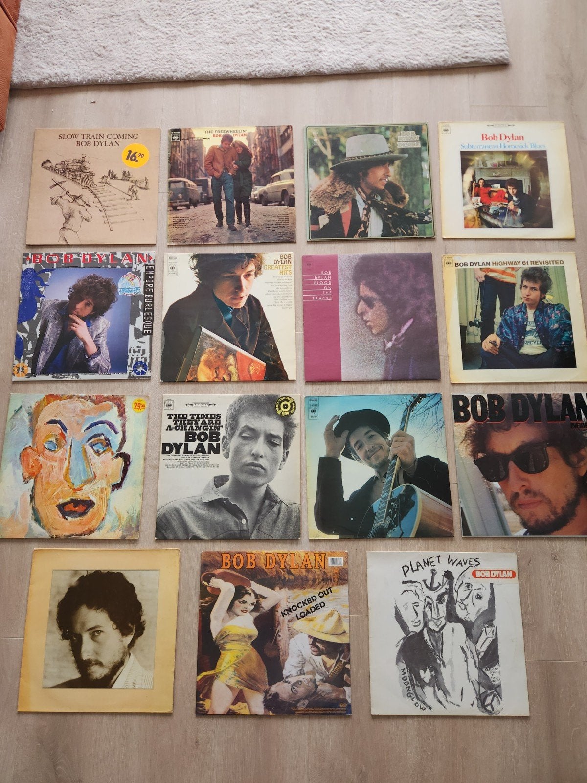 Bob Dylan vinyl collectie - 15 LP's, Ophalen, Gebruikt, 12 inch