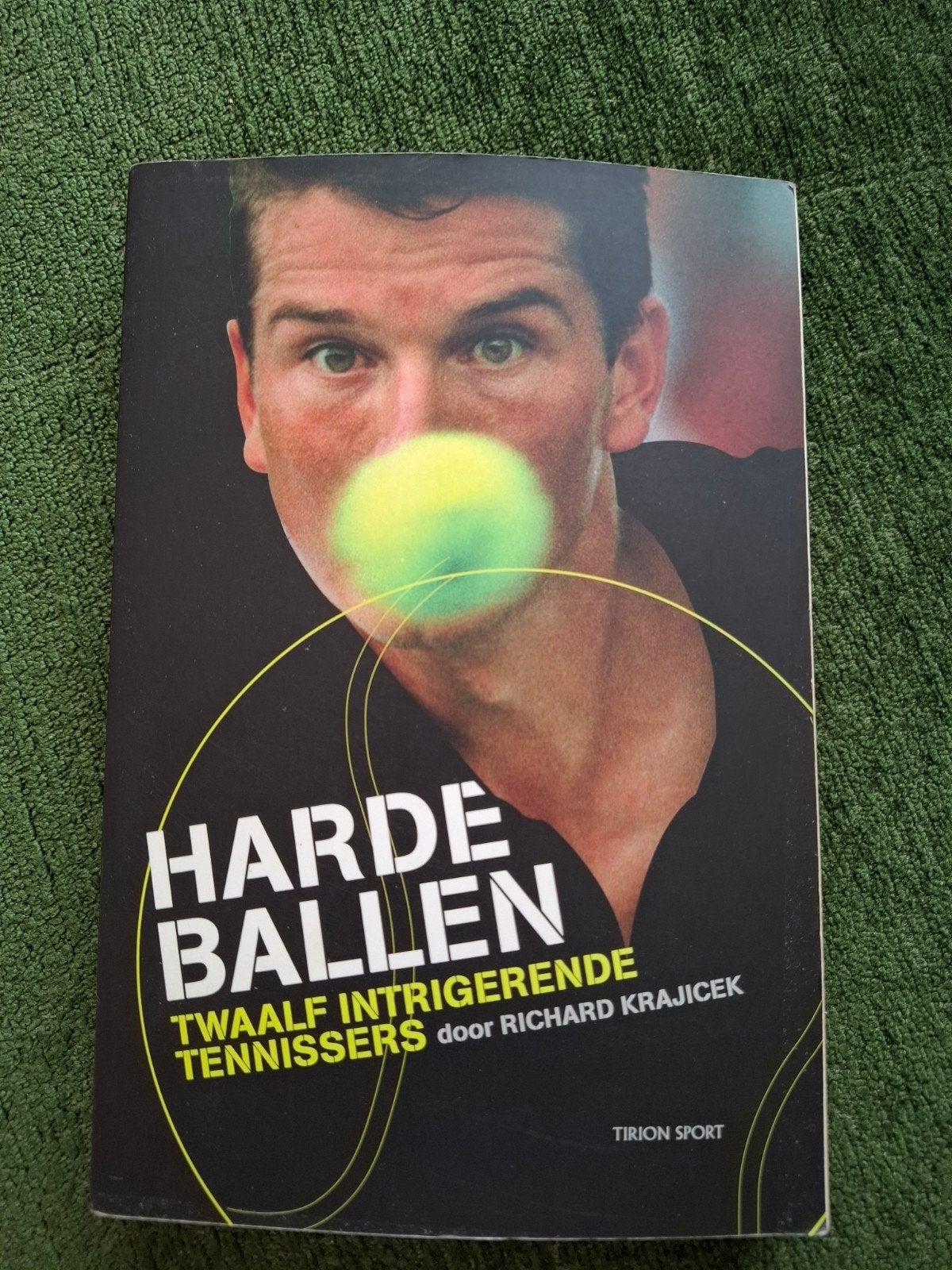 Richard Krajicek gesigneerd tennis, Ophalen of Verzenden, Gelezen, Balsport