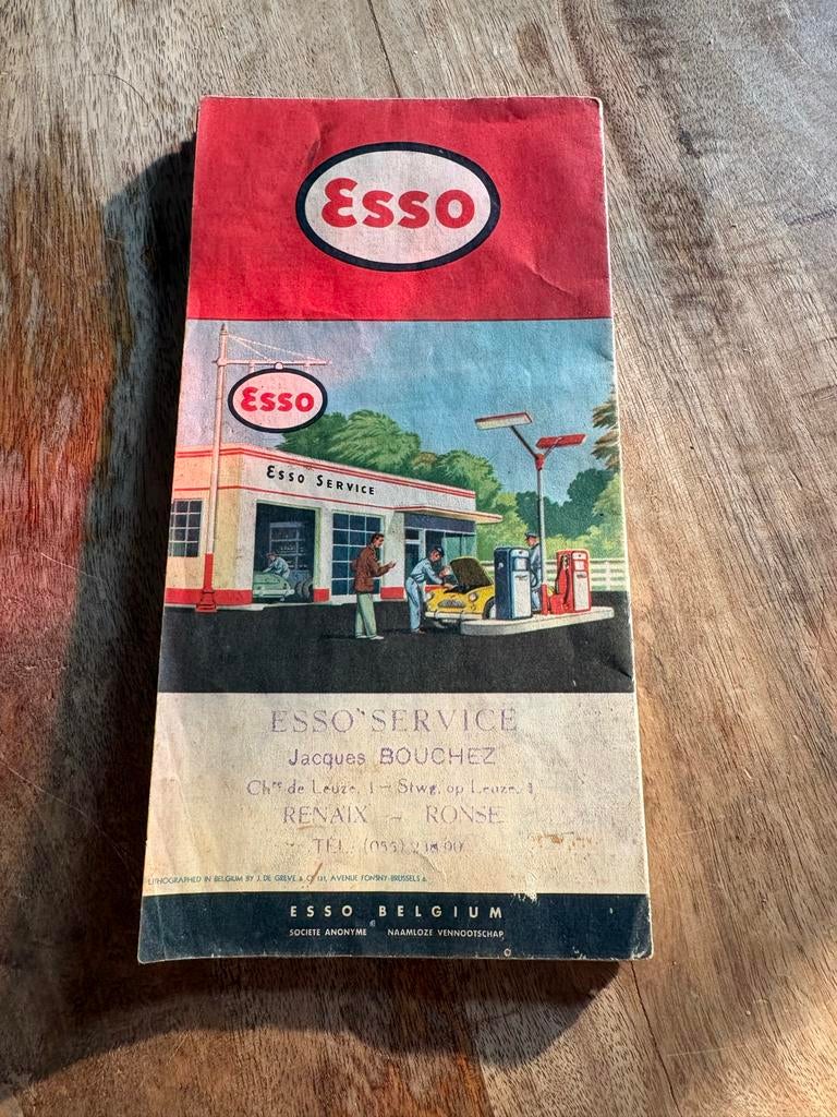 Oud Esso Service boekje, Boeken, Ophalen of Verzenden, Gelezen, Algemeen