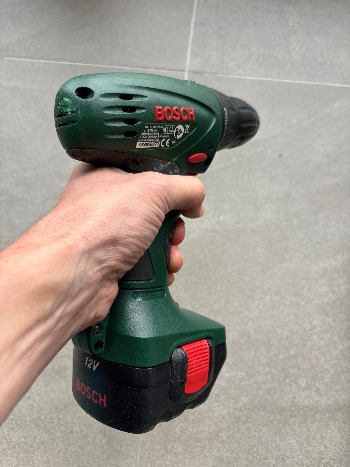 Foto 5 van Bosch PSR 12 Accuboormachine