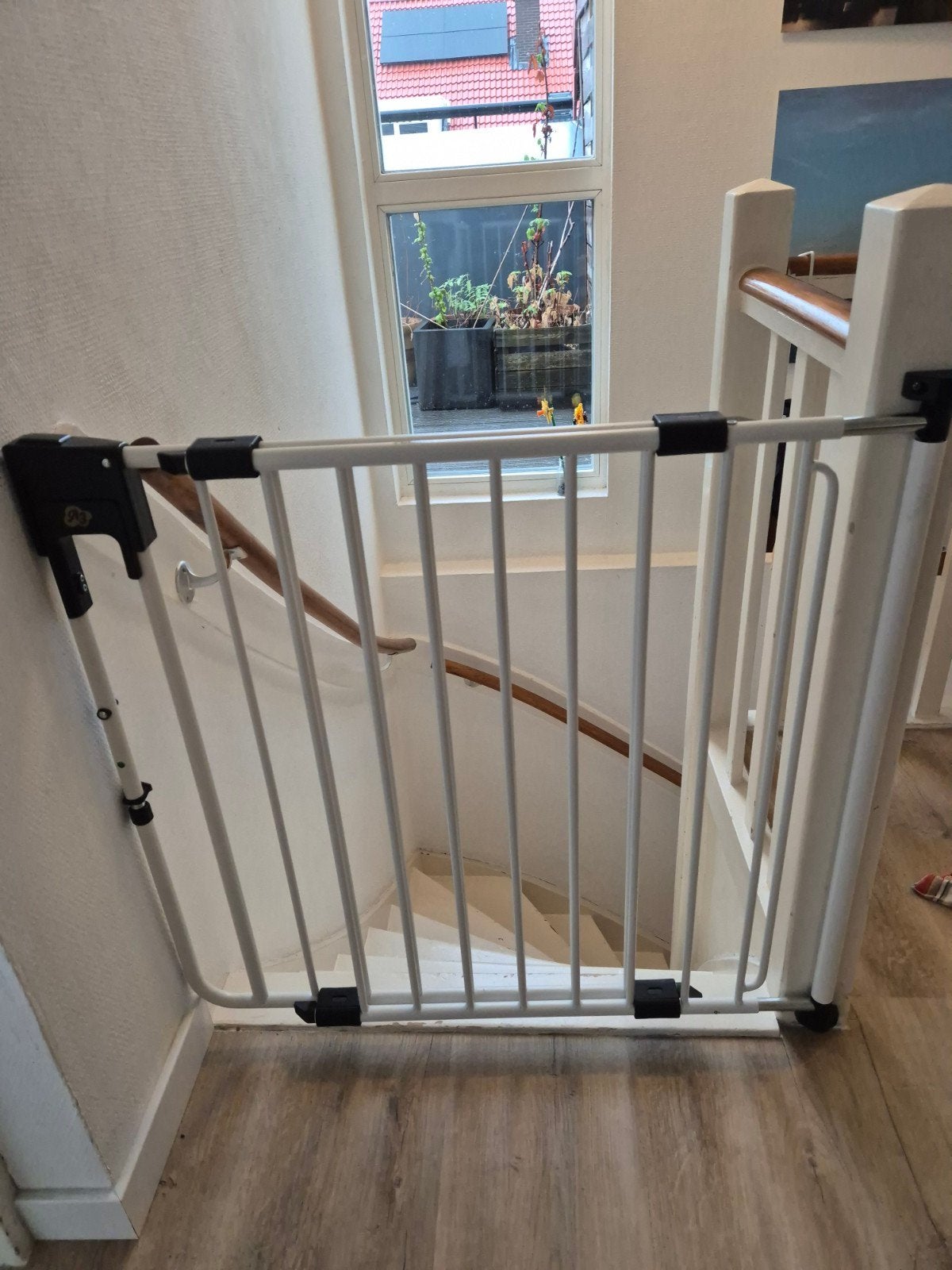 A3 Fenss traphekje  wit, Kinderen en Baby's, Ophalen, Zo goed als nieuw, 115 cm of meer, Metaal of IJzer
