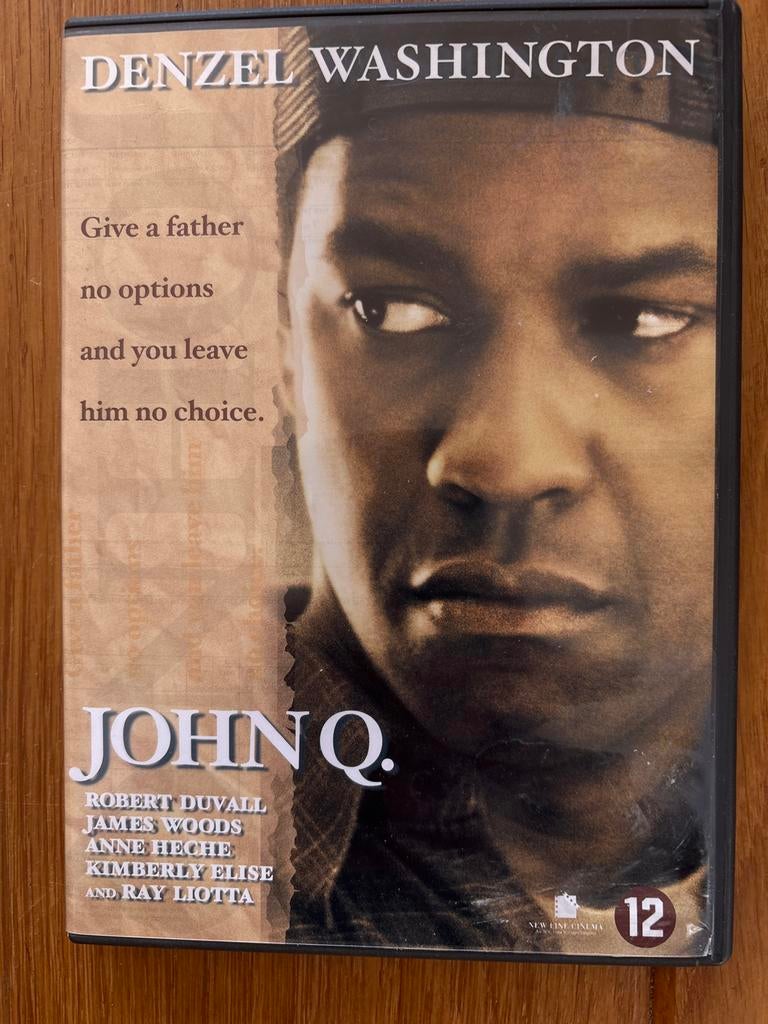 John Q. DVD met Denzel Washington - Spannend Drama, Vanaf 12 jaar, Ophalen of Verzenden, Zo goed als nieuw, Drama