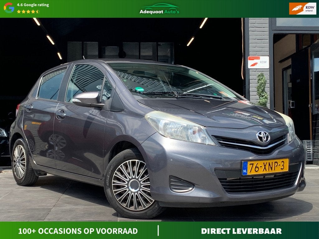 Toyota Yaris 1.3VVT-i|2e eig|NAP|6bak|Camera|Cruise|Trekhaak, Voorwielaandrijving, Euro 5, Stof, Huisgarantie
