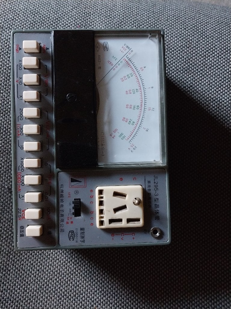 Transistor tester, Ophalen of Verzenden, Gebruikt, Overige meters