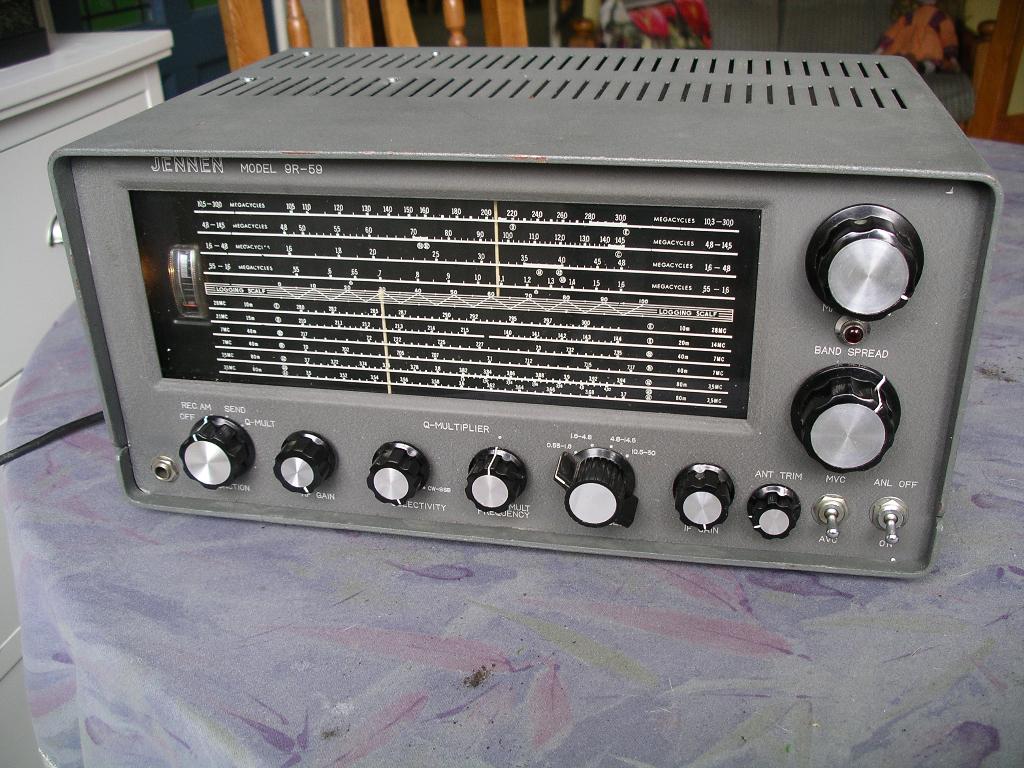 Te koop JENNEN ( trio )   9R-59 ontvanger, Telecommunicatie, Zenders en Ontvangers, Ophalen of Verzenden, Gebruikt, Ontvanger