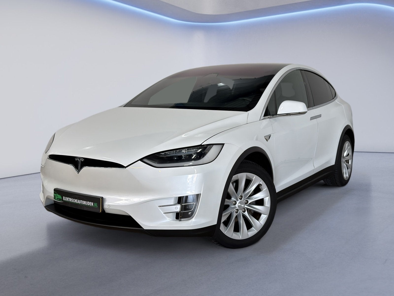 Tesla Model X 90D Base|FREE SUPERCHARGE|SC01|TREKHAAK|LEDER|, Auto's, Automaat, Model X, Gebruikt, 124 €/maand