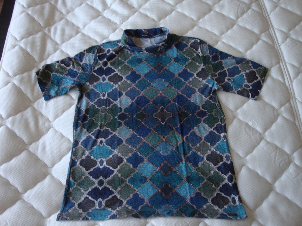 Maat XL. MAICAZZ shirt met print., Meerkleurig, Maat 46/48 (XL) of groter, Ophalen of Verzenden, Korte mouw