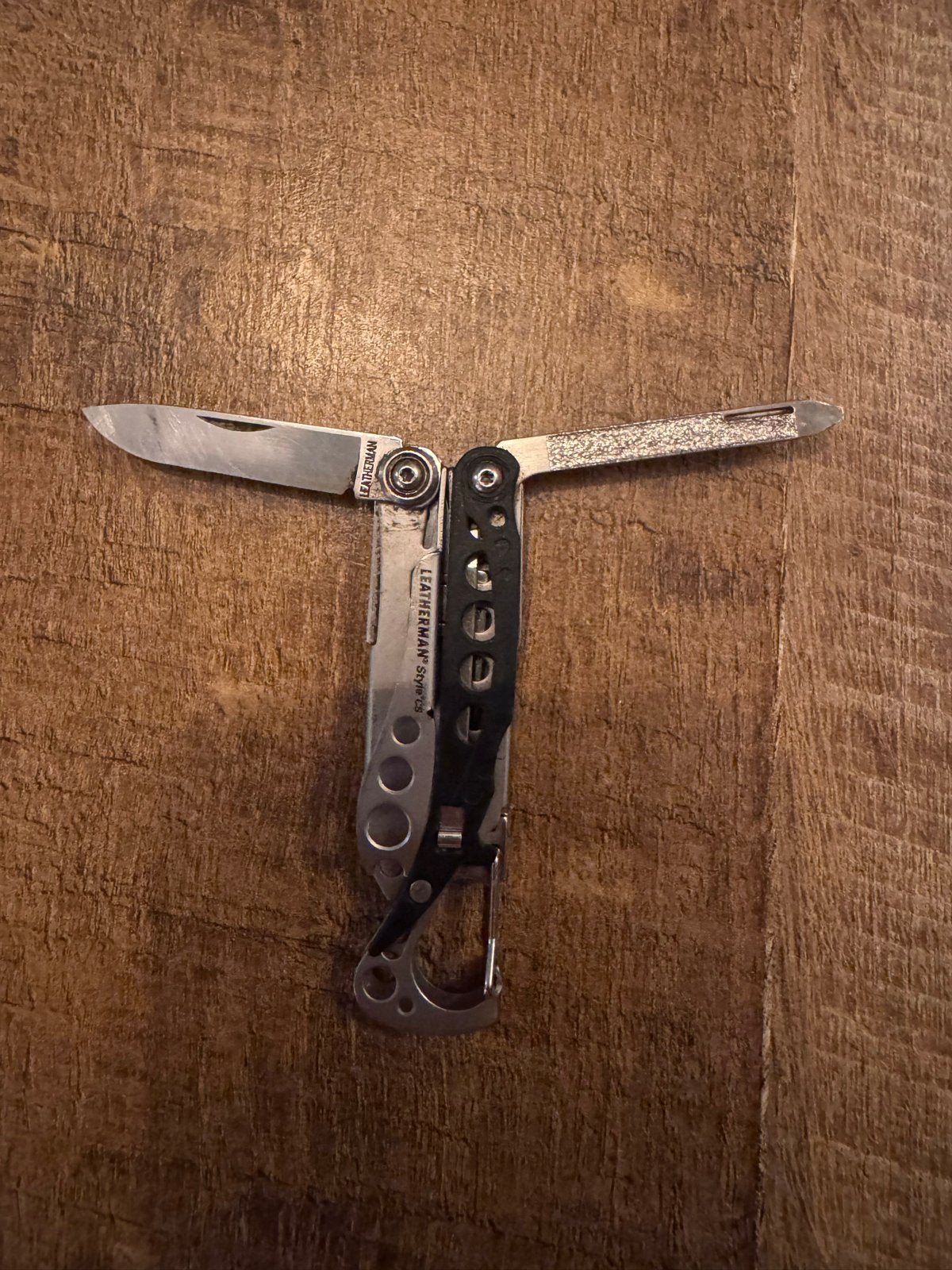 Leatherman Style CS Black Multi-tool Knife, Ophalen of Verzenden, Gebruikt