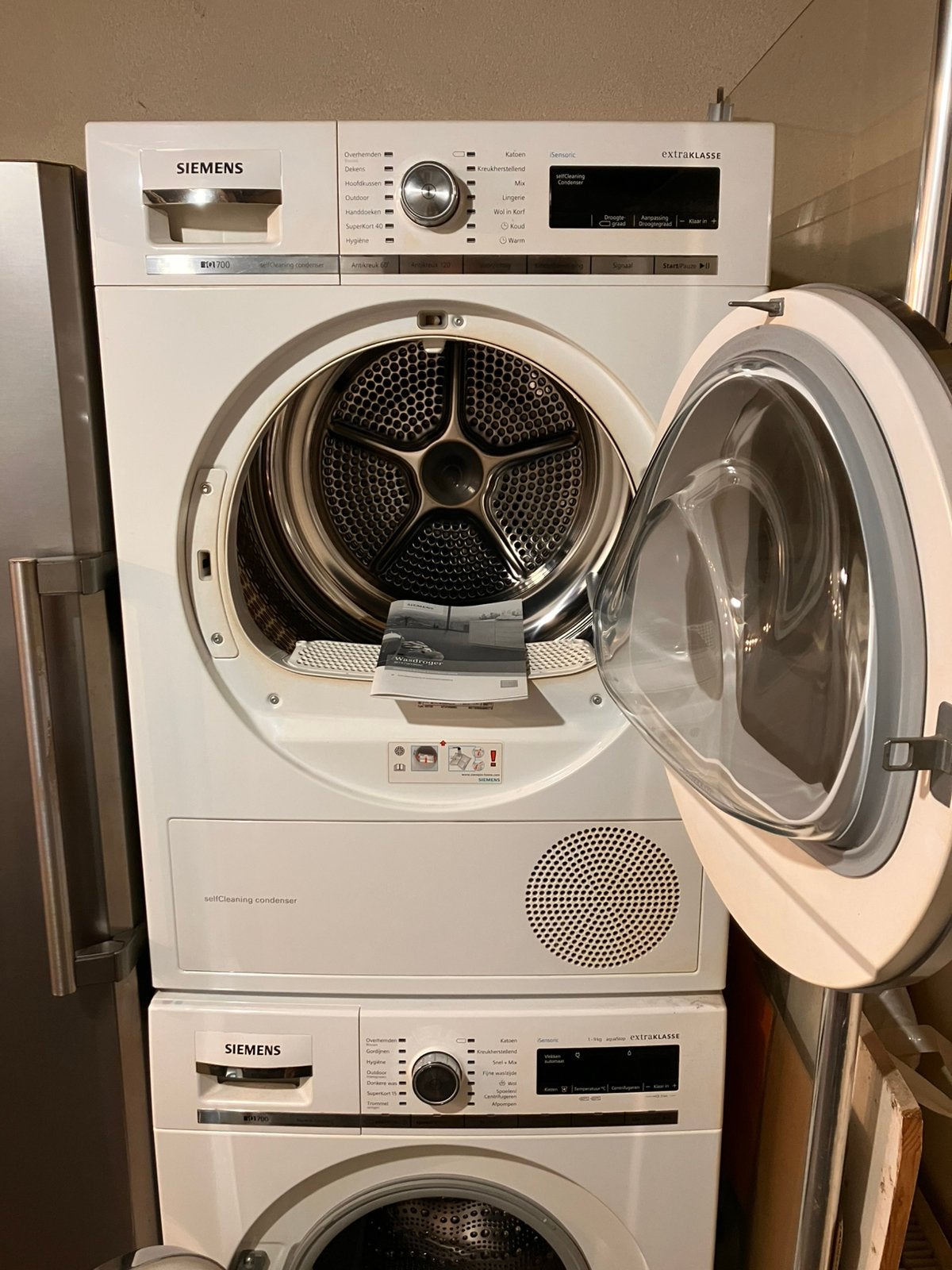 Siemens droger IQ700 serie, Witgoed en Apparatuur, Wasmachines, Ophalen, 8 tot 10 kg, 85 tot 90 cm, 1600 toeren of meer