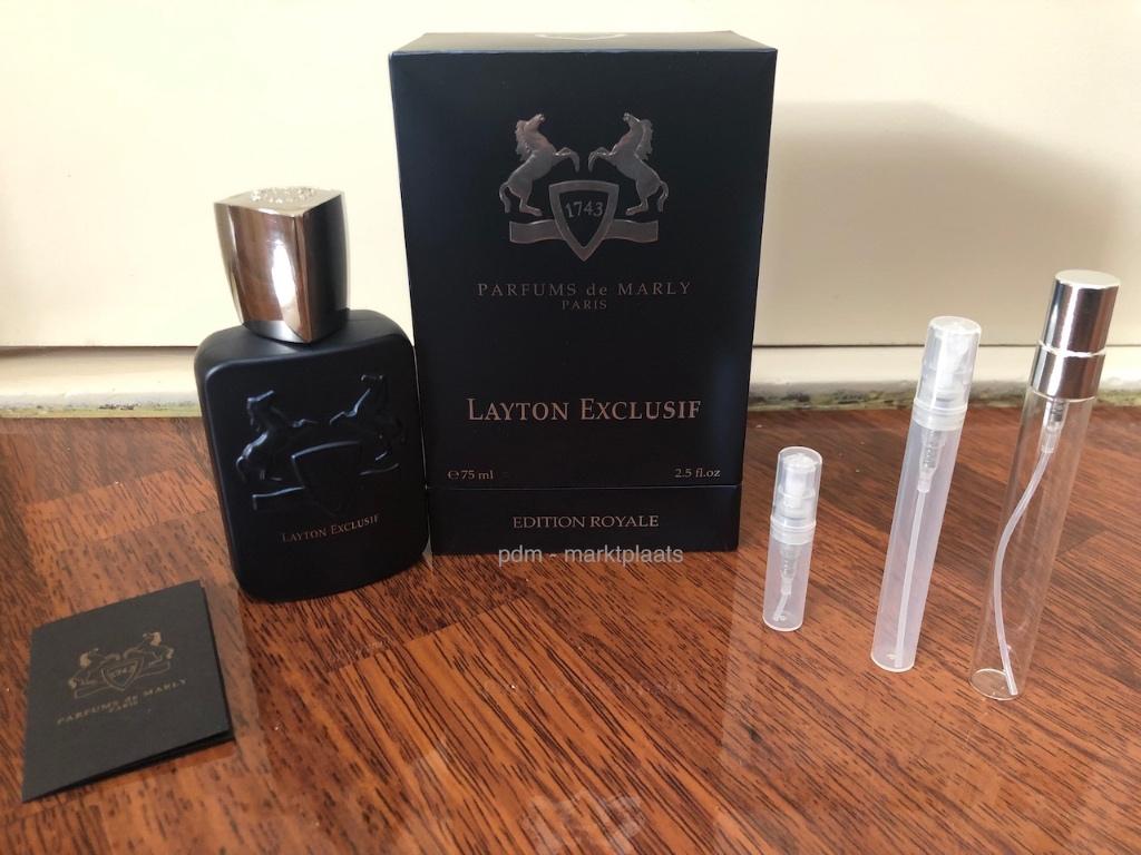 Parfums de marly layton exclusief - 2ml - 5ml, Sieraden, Tassen en Uiterlijk, Uiterlijk | Parfum, Ophalen of Verzenden, Nieuw
