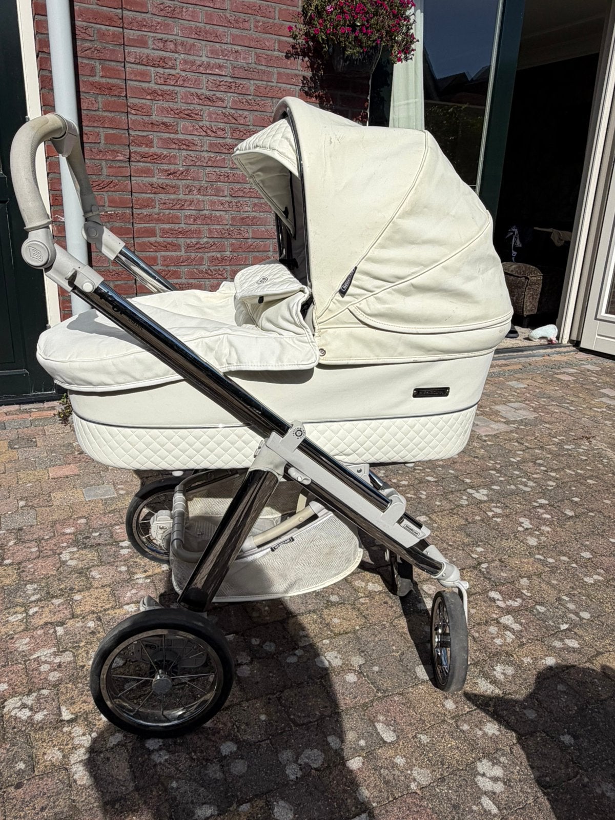 Bebecar classic kinderwagen compleet!, Gebruikt, Met reiswieg, Ophalen, Kinderwagen