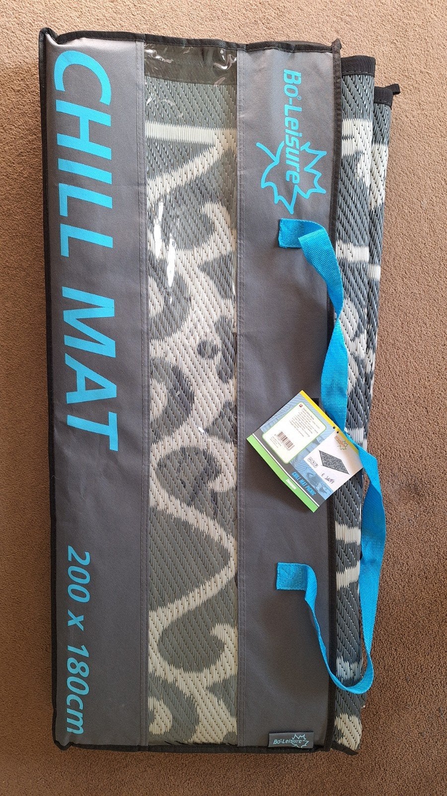 chill mat 200x180 cm voor in tent of terras, Computers en Software, Muismatten, Ophalen, Nieuw