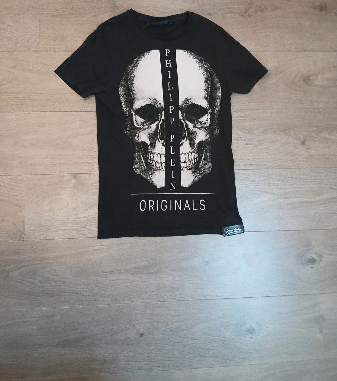 Philipp plein T-shirt, Maat 48/50 (M), Zwart, Nieuw, Ophalen of Verzenden