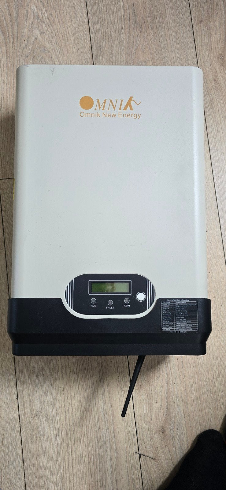 zonnepanelen omvormer 4000 watt, Ophalen, Gebruikt