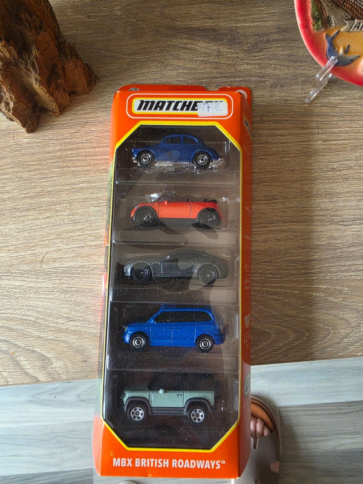 Matchbox MBX British Roadways 5-pack, Hobby en Vrije tijd, Modelauto's | Overige schalen, Ophalen of Verzenden, Nieuw, Auto